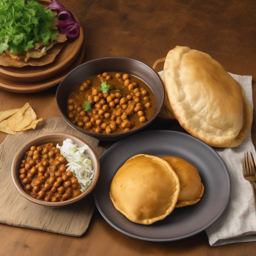 Chana bhatura / Chana Bhatura