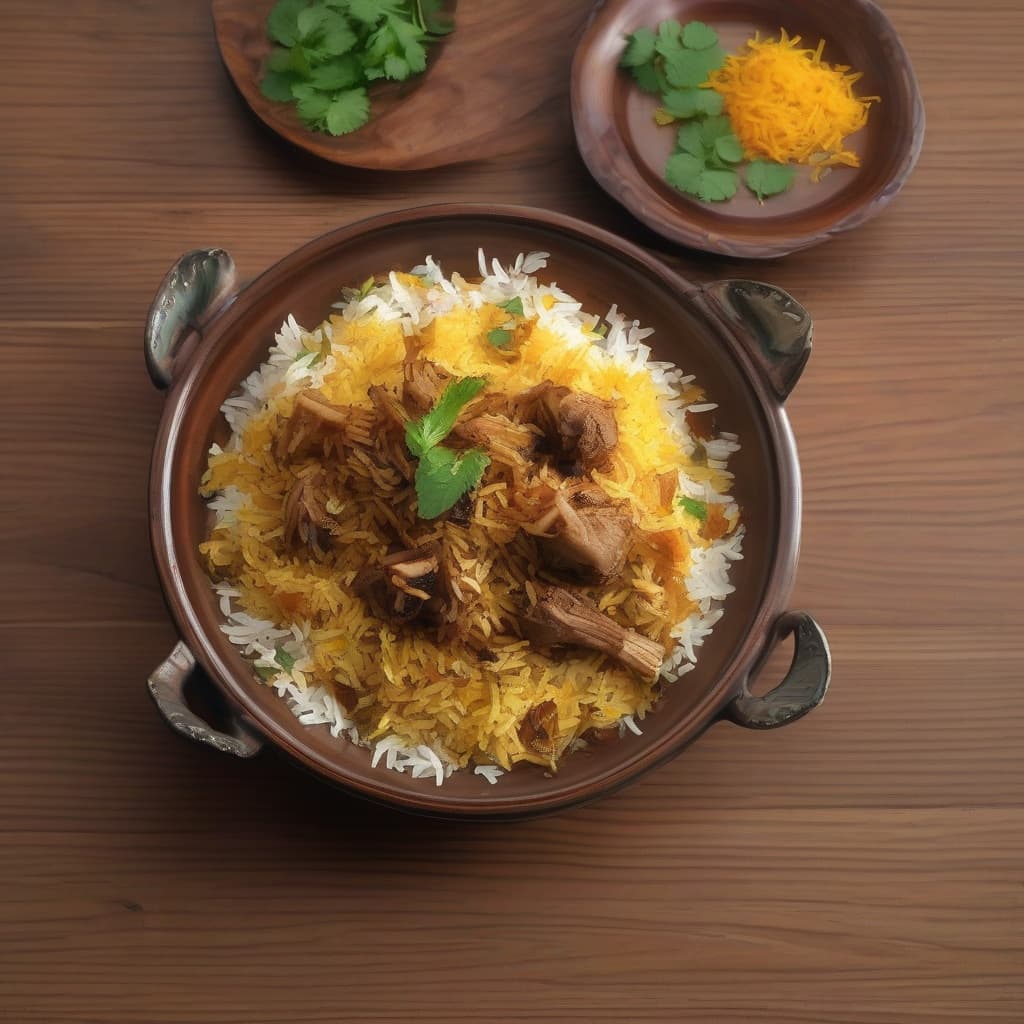 Biryani d'agneau / Lamb Biryani
